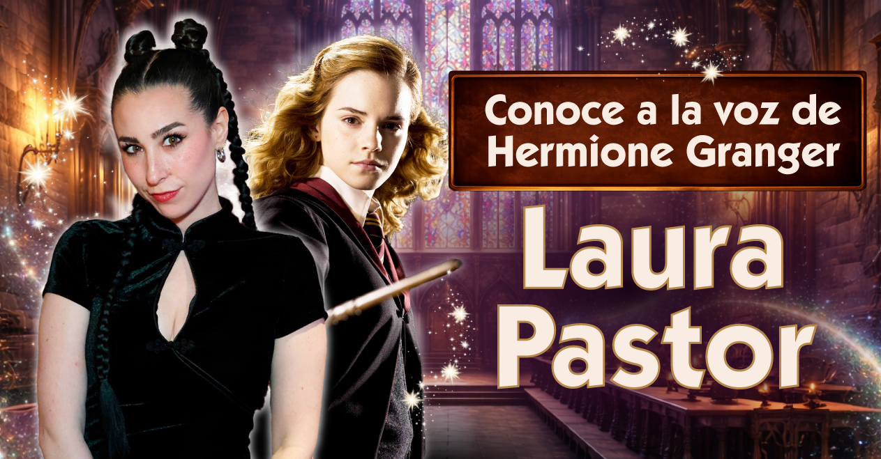 Laura Pastor, la voz de Hermione